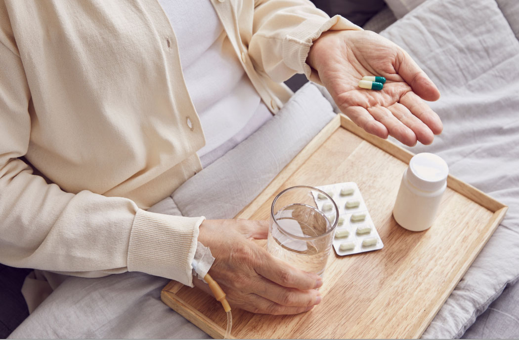 환자와 의료진에게, 편안한 집중을